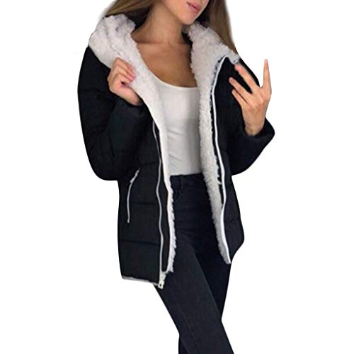 riou Mujer Sudadera Liquidación Venta Moda Invierno Espesar Abrigos Manga Larga Chaqueta Caliente Prendas de Vestir Suelta Tallas Grandes Jersey Ofertas