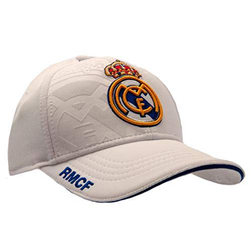 Rogers REAL MADRID GORRA 1º EQUIP-17 N.3, blanca.