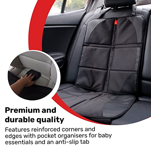 Royal Rascals- Protector para el Asiento del Coche - Protege la tapicería con una Cubierta Acolchada - Protección Resistente contra Las Manchas