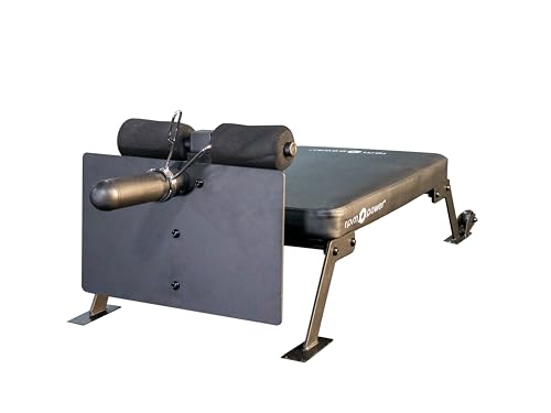 RPM Power Banco ajustable para músculos isquiotibiales, banco GHD para levantamiento de jamón de glúteos, entrenamiento de isquiotibiales, fuerza de piernas y entrenamiento de isquiotibiales