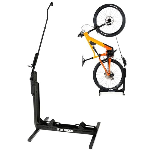 RTR Bikes Brutus UP Pro Professional - Soporte de Bicicleta Independiente - Ideal para tu Garaje, casa o Tienda de Bicicletas