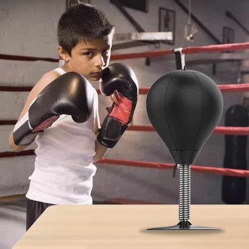 Saco De Boxeo Con Ventosa, Pelota De Boxeo, Saco De Boxeo Con Ventosa Cardio, Saco De Boxeo Inflable Con Ventosa, Saco De Boxeo Para Aliviar El Estado De Ánimo Con Ventosas, Juguete De Boxeo Para El H