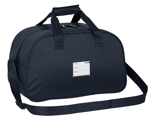 Safta REAL MADRID 2ª EQUIPACIÓN 23/24 - Bolsa de Deporte, Mochila, Ideal para Niños de Diferentes Edades, Cómoda y Versátil, Calidad y Resistencia, 40x23x24 cm, Color Azul Marino