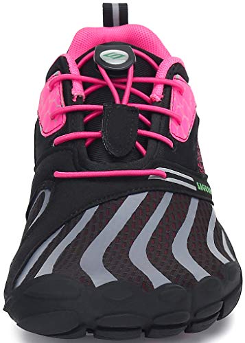 SAGUARO Minimalistas Zapatillas de Deporte Exterior Interior para Hombre Mujer Surf Escarpines Playa Natación Respirable Antideslizante Playa Natación Aire Libre,SC Rosa 39 EU