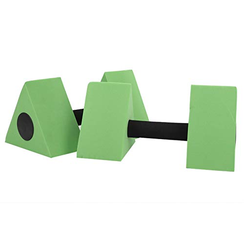 SALUTUYA Gimnasio Robusto con Mancuernas 2PCS Niños Natación Equipo de Gimnasia(Green)