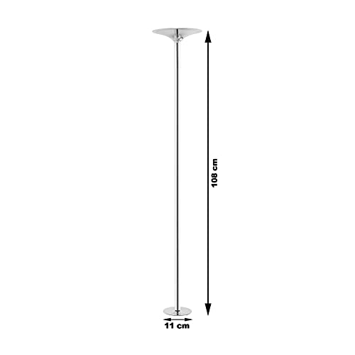 SAMAX Pole Dance Barra de Baile Sexies Profesional - Diámetro de 45mm Altura Ajustable - Ideal para Ejercitarse Practicar Giros Dinámicos Danza - Acero Inoxidable Adecuada para Casa Ejercicio