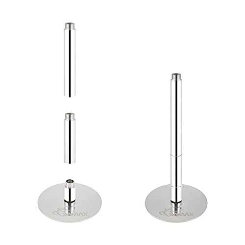 SAMAX Pole Dance Barra de Baile Sexies Profesional - Diámetro de 45mm Altura Ajustable - Ideal para Ejercitarse Practicar Giros Dinámicos Danza - Acero Inoxidable Adecuada para Casa Ejercicio