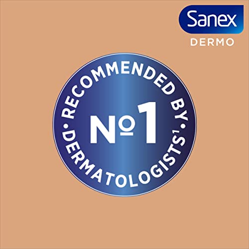 Sanex Dermo Extra Control Desodorante Roll-On, Pack 6 Uds x 50 ml, Desodorante Antitranspirante, hasta 48H de Protección Contra el Sudor y el Olor, Restaura el pH Natural de la Piel