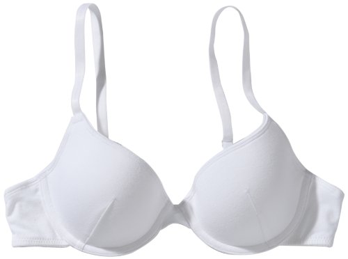 Schiesser Sujetador Acolchado Soft Bra 65 AA a 75 B, Blanco 100, 86 (75A) -Talla Alemana para Niñas