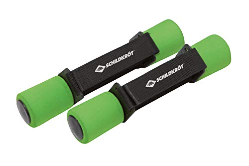 Schildkröt Set de 2 Pesas de Gimnasia, 960008, Verde, 0,5 kg