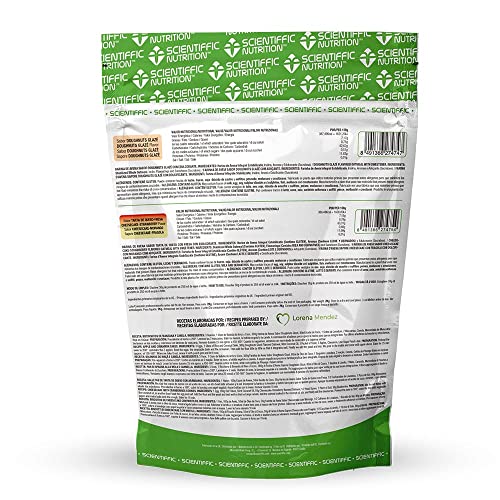 Scientiffic Nutrition - Harina de avena, Fuente de Proteínas, Baja en Azúcares, 100% Natural, Contribuye al Desarrollo de la Masa Muscular, Sabor Tarta de Queso y Fresa - 2 Kg