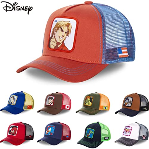 Sephilitone Gorra de béisbol Nueva Marca Disney Minnie Mickey Anime Algodón Gorra de béisbol Papá Malla Sombrero de camionero Sombrero Dropshipping