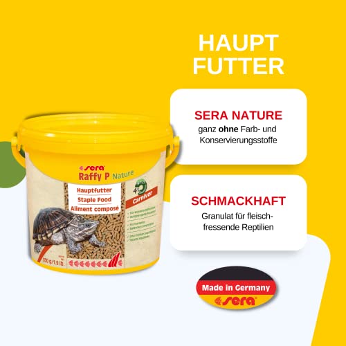 Sera Raffy P Nature Comida para Tortugas Acuáticas - 3800 ml