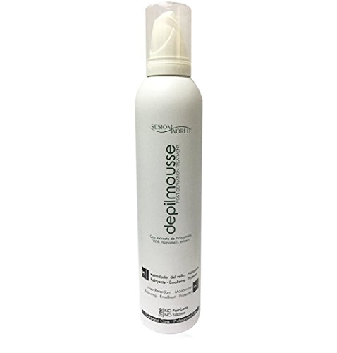 Sesiomworld Tratamiento Post-Depilación Depilmousse con Extracto Hamamelis, 300 ml 1 Unidad 350 g