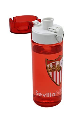 Sevilla Fútbol Club, Botella de Agua de Metal, Producto Oficial del Sevilla Fútbol Club, Capacidad 550 ml (CyP Brands)