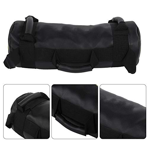 Shanrya Saco de Arena para Trabajo Pesado, Fitness Power Bag Durabilidad Fuerza para Principiantes Peso Muerto Entrenamientos avanzados Sentadillas(10kg)