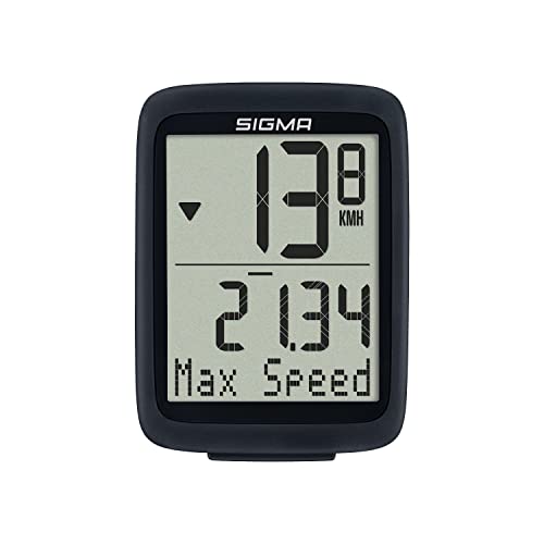 Sigma Sport Cuenta KMS, BC 10.0 WR, Negro, Blanco/Negro (10210)