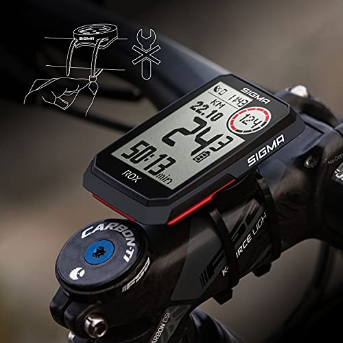 Sigma Sport Rox 4.0 GPS, Deportes,Ciclismo, Negro