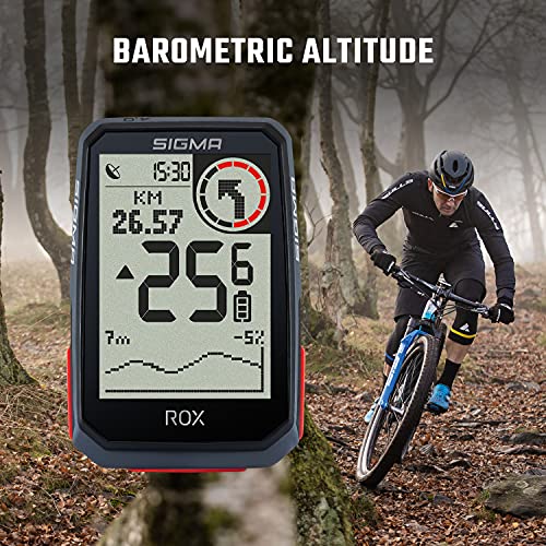 Sigma Sport Rox 4.0 GPS, Deportes,Ciclismo, Negro