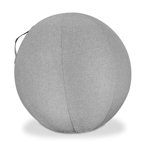 Silla de Bola Pilates y Yoga para Oficina Riva Office Zen Ball 65 cm Gris