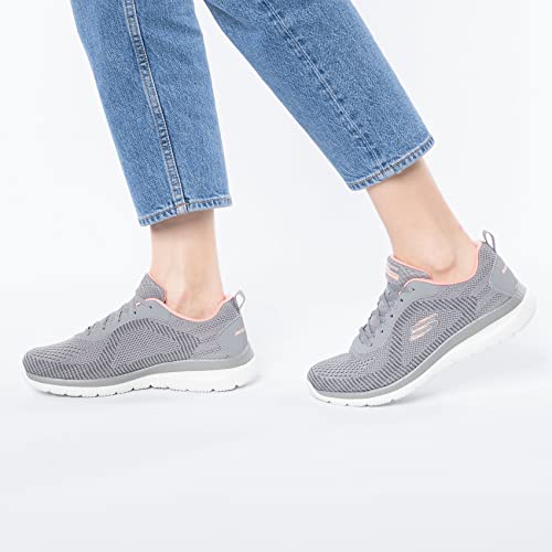 Skechers Bountiful Purist, Zapatillas Mujer, Grey, 38 EU