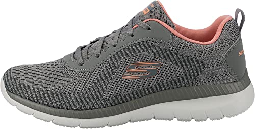 Skechers Bountiful Purist, Zapatillas Mujer, Grey, 38 EU