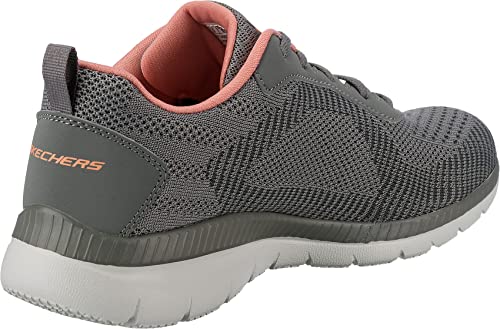 Skechers Bountiful Purist, Zapatillas Mujer, Grey, 38 EU