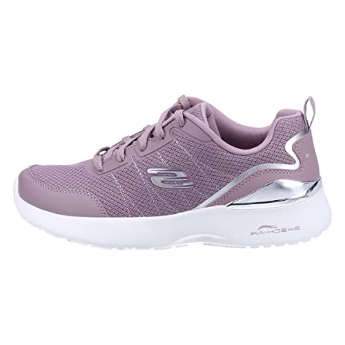 Skechers SKECH-AIR DYNAMIGHT THE HALCYON, Zapatillas para Mujer, Lavender Mesh / Silve Trim, 38 EU