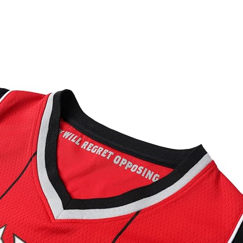 Slam Master Shohoku Sakuragi School Basketball Team Tops Shirt LOL League of Legends Noxus Chaleco Deportes Suelto Uniforme Jerseys, Noxus Jerseys, XL