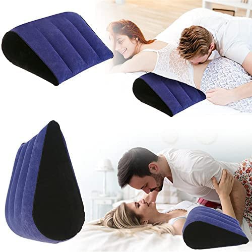 SmartRing La posición de la colchoneta Inflable soporta la colchoneta de Entrenamiento, Azul Oscuro, Almohada Conveniente para Viajar y Acampar