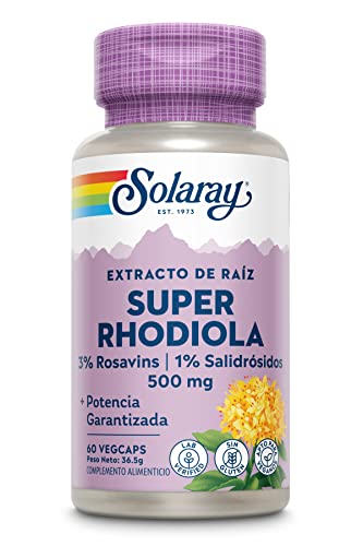 Solaray Super Rhodiola 500mg | 60 VegCaps