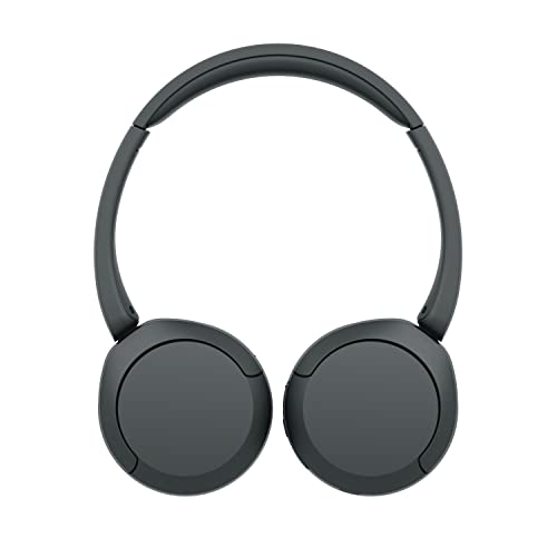 Sony WH-CH520 Auriculares Inalámbricos Bluetooth, hasta 50 Horas de Autonomía con Carga Rápida y Estilo Diadema, Negro