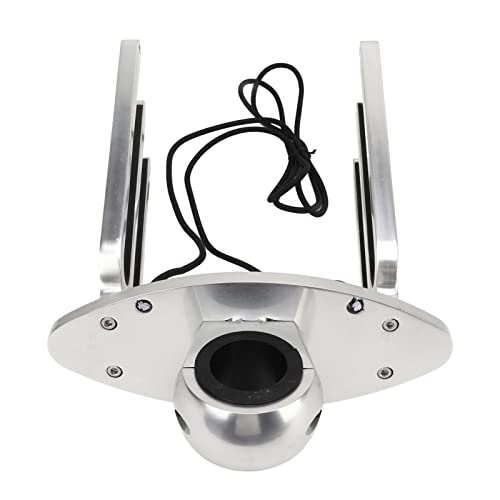 Soporte de Torre Ajustable para Wakeboard para Tubos de Abrazadera de 1,89 Pulgadas, 2,36 Pulgadas, 2,48 Pulgadas, Asegura Tablas, Montaje Flexible, Protección de Tablas, Hecho