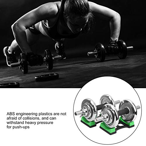 Soporte para Mancuernas, Soporte Resistente para Mancuernas Hecho de Plástico ABS de Ingeniería, Práctico con Fabricación Profesional para Gimnasio