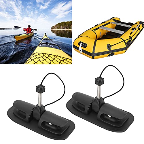 Soportes para Remos de Barcos, Soporte para Paletas de Kayak, 1 par, Soporte para Remos con Núcleo de Hierro de 0,4 Pulgadas, Soporte Universal para Botes Inflables, Kayak, Canoa,