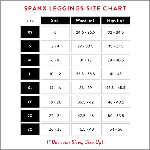 Spanx Leggings de piel sintética de rayas para Mujer, Negro, M