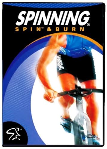 SPINNING® Fitness DVD Spin und Burn - Bicicletas estáticas Fitness (Interior), Color n/a