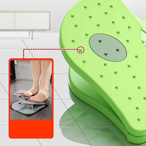 Steppers para Ejercicio, Ejercitador De Pedal Debajo del Escritorio, Pedal De Pie Plegable, Mini Entrenador De Pasos De Nailon Reforzado, Ejercitadores De Piernas De Terapia Física Pedal(Grey)