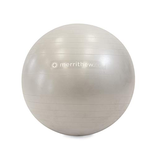 STOTT PILATES Stability Ball Plus 26" con Bomba (Plata)