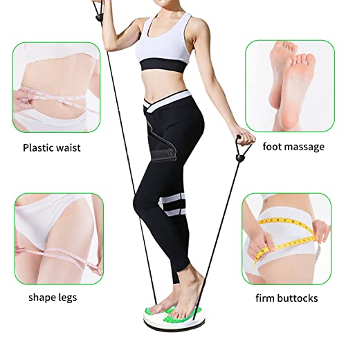 Suaflny Twisting Waist Disc, Twist Board Twist Waist, Disco Twist para Ejercicios, Abdomen Máquina para Ejercitar la Cintura, la Cintura y Las Caderas en un Diseño Compacto