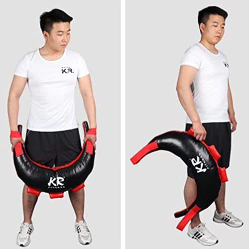 Sunelate 5-20KG Bag Cuero Duradero Vacío para Fuerza Fitness Ejercicio Boxeo Sandbag