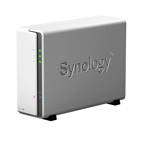 Synology DS120j 1 Bay Desktop NAS Enclosure, Black