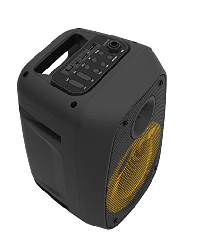 Sytech Altavoz Serie microbeat 3", 10w, rms / 75 pmpo, Recargable, BT, Mic, led, Negro