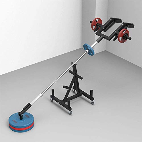 T Bar Row Press De Hombros Mango De Mina Terrestre, Rack De Sentadillas con Barra para Hombros para Accesorio De Espalda con Barra De 50 Mm (2 Pulgadas) Equipo De Entrenamiento De Fuerza para Gimnas