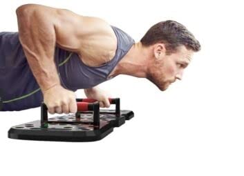 Tabla para flexiones y fondos plegable, equipo de fitness para gimansio en casa. Push up Board