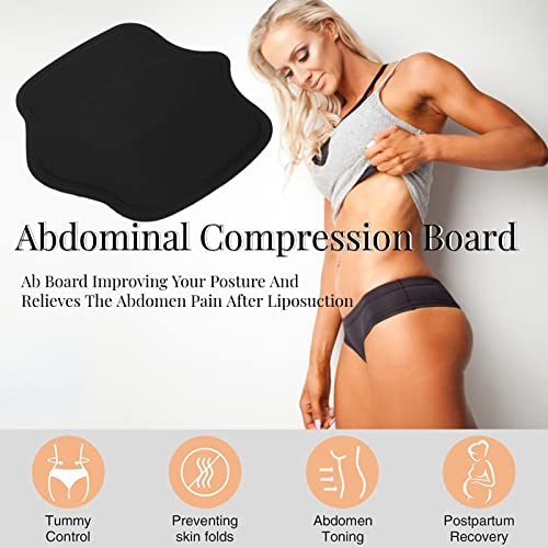 Tablero AB, Aplanar el Vientre Tabla Abdominal Post Cirugía Prevenir Las Arrugas Tabla de Compresión Abdominal de Cirugía Suave Tablero de Espuma Abdominal Junta de Apoyo para el Abdomen