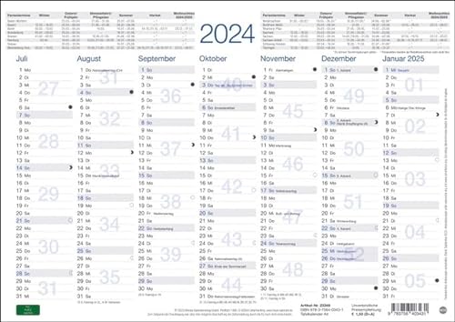 Tafelkalender A4 2024