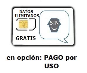 Tarjeta SIM Multiformato Pago por Uso (con Datos IlimitadosGRATIS) o Tarifa Plana | SIN permanencia | para Móviles, Alarmas, Relojes, localizadores... | GSM-2G/3G/4G | Llamadas | SMSs | Datos