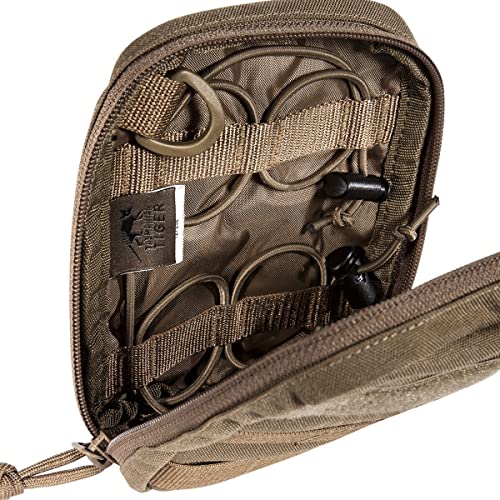 Tasmanian Tiger TT TAC Pouch 1 TREMA Bolsa Adicional con Sistema Molle y área de Parche, 16 x 12 x 4 cm (Negro)