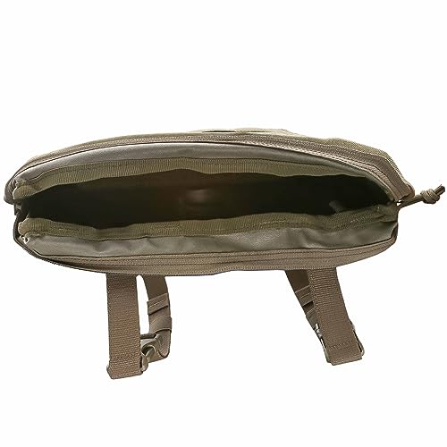 Tasmanian Tiger TT TAC Pouch 10 Bolsillo Adicional para Mochilas, Bolsillo de la Tapa Modular, 4L; 30 x 20 x 5 cm; Compatible con Molle